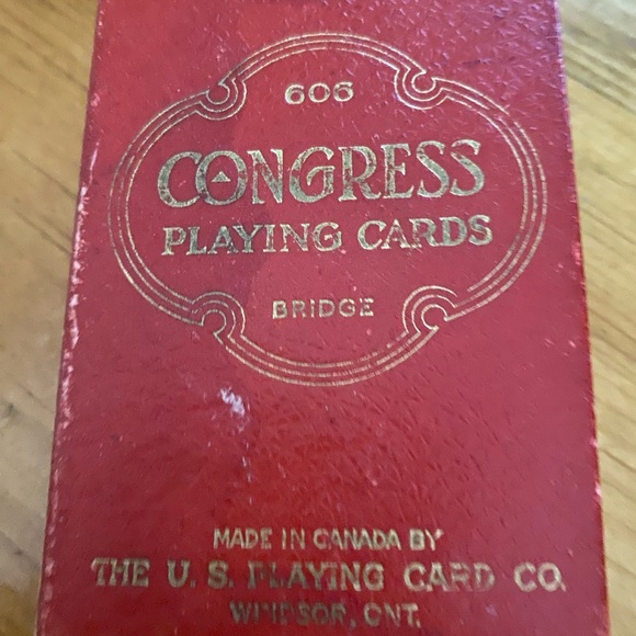 CONGRESS PLAYING CARDS VINTAGE - Picture 5 of 6